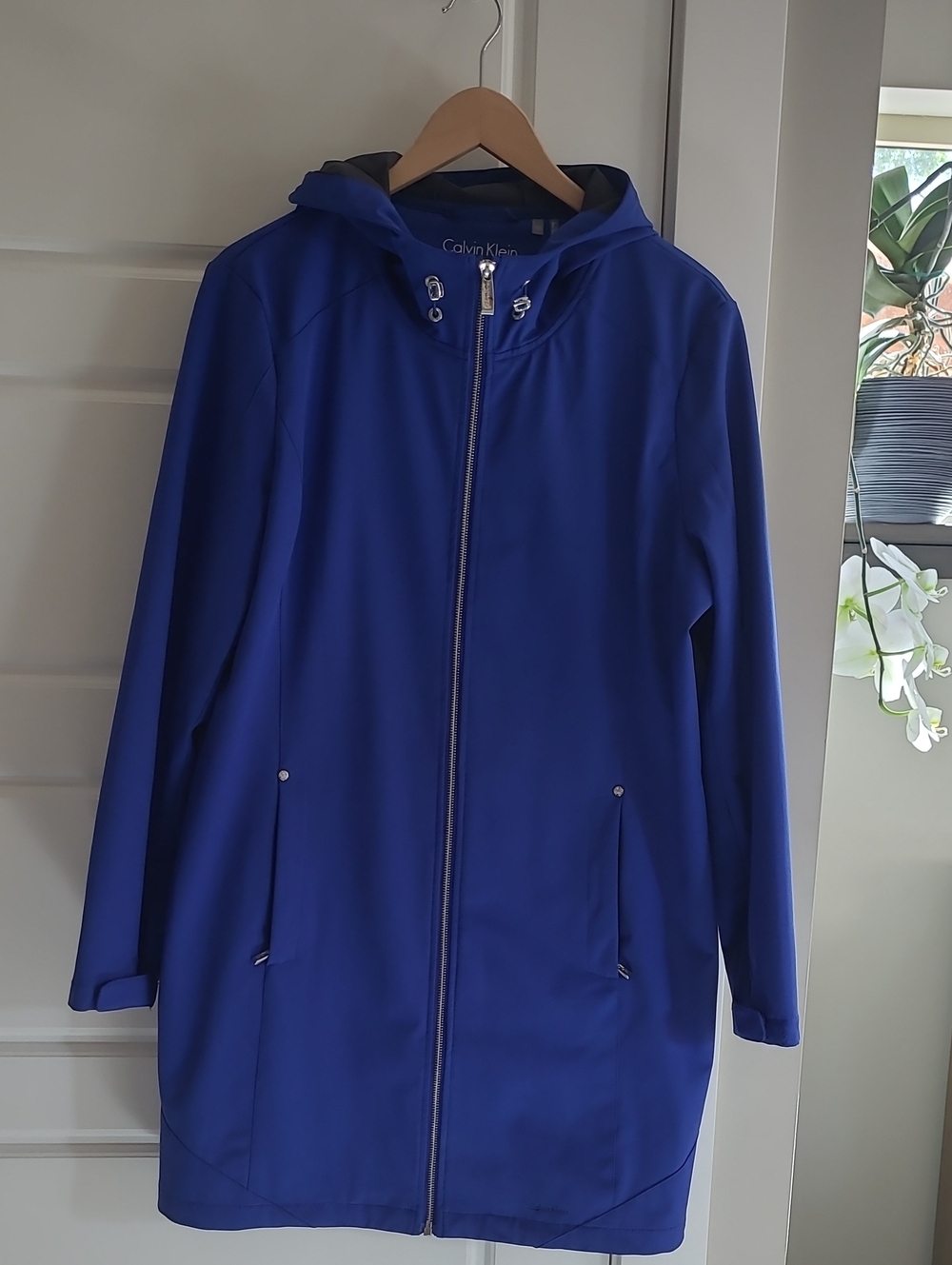 Calvin Klein Beautiful Royal Blue Fall Jacket. Size XL